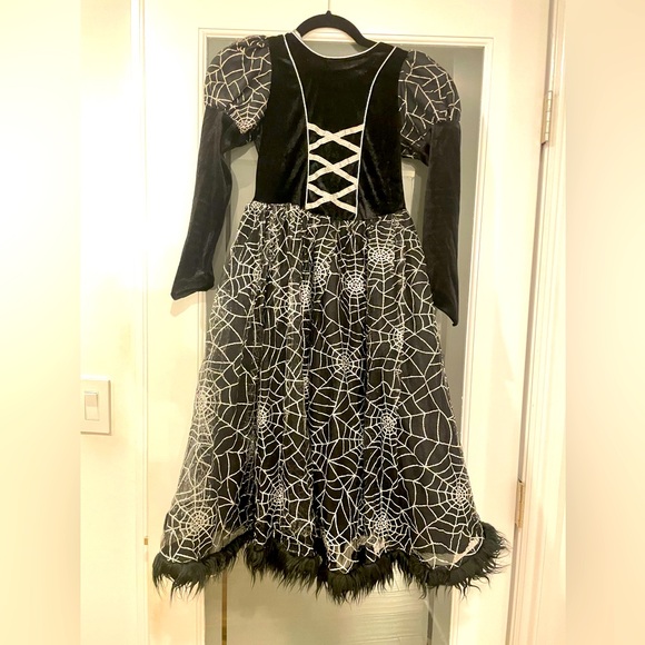 Gorgeous Velvet & Tulle Witch Costume Dress - Picture 1 of 3